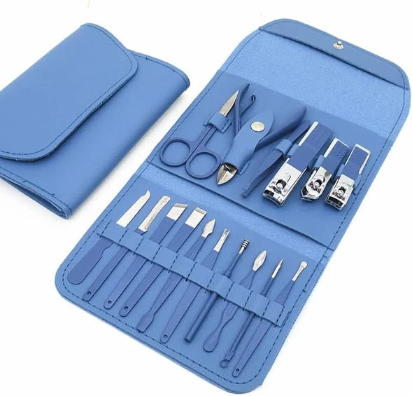 16PCS Stainless Steel Manicure & Pedicure Set – Professional Kit - Image 2