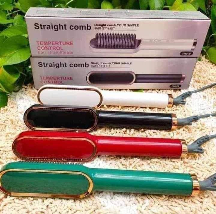 2in1 Hair Straight Comb Hair straightener - Image 4