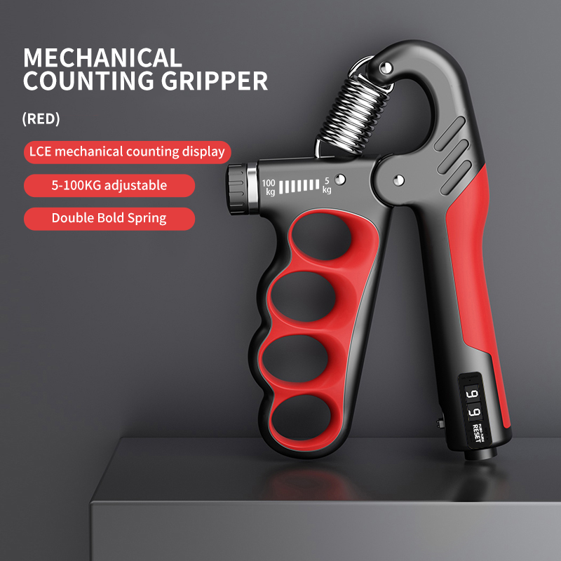Hand Gripper – 100KG with Counter. Adjustable Grip