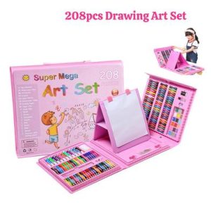 208 Pcs Drawing Art Set Box For Kids