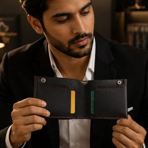 Handsewing Leather Moneybag
