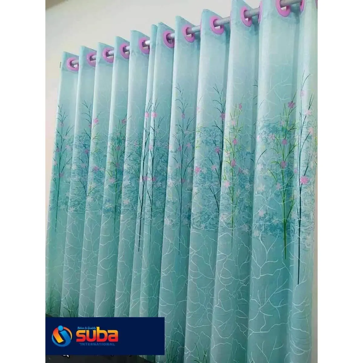 Premium Quality Home tex synthetic Curtain, (4 khuci) Porda, parda for Home Decoration Door and window From Suba International