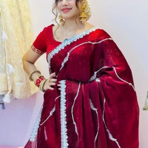 জিমিচু পার্টি শাড়ি