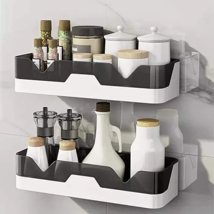 Premium Bathroom Corner Shelf | Shower Gel & Shampoo Holder | Storage Rack Organizer - Image 3