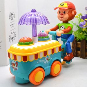 Bump And Go Monkey Ice Cream Toy for Kids || 7003