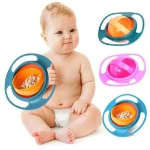 Magic Gyro Bowl 360 Degree Rotate Spill-Proof Bowl || 12375
