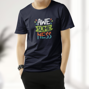 Unique Design Cotton T-Shirt || 10988