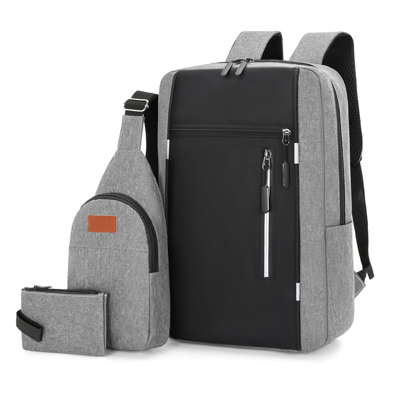 3 Pics Bag Combo Pack (Ash) || 7005