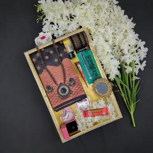 Premium Silk Katan Saree Combo Pack Black || 10878