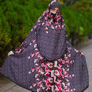 Elegant Palazzo long Khimar Set || 12660