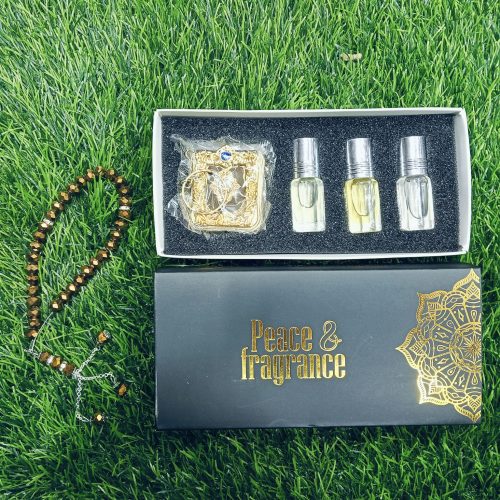 Premium Combo Attar,Tajbee & Mini Quran Package || 8304